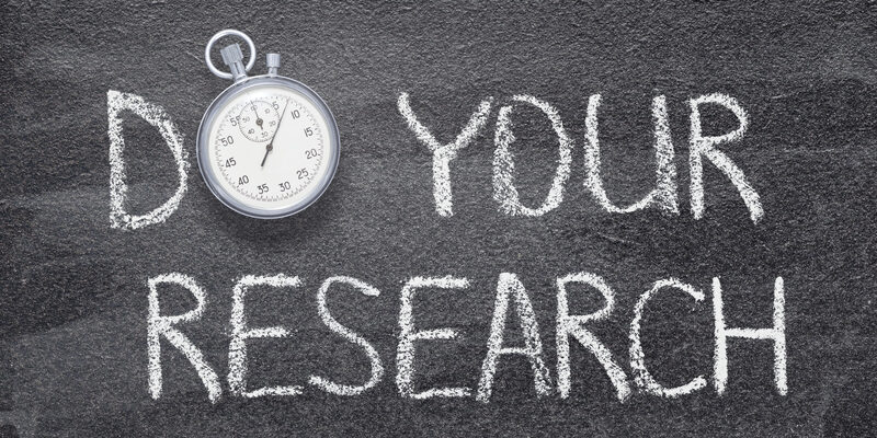 Do Your Research Chalkboard telling to do your researchClinical Data Management Systems