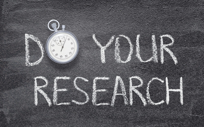 Chalkboard telling to do your researchClinical Data Management Systems