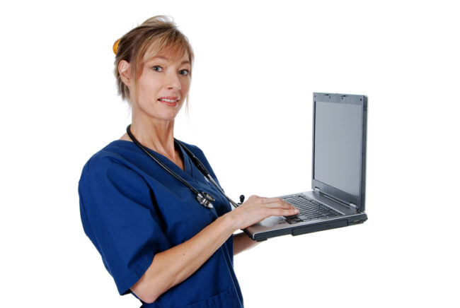 Person-Using-EDC-Clinical-Software researcher using EDC systems in clinicals trials