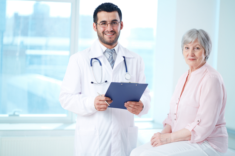 Clinical Trial Patient with Doctor