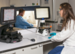 researcher using modern clinical systems.