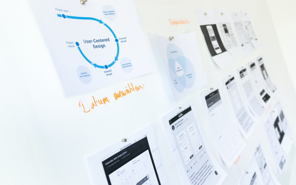 Closeup of a clinical trial roadmap